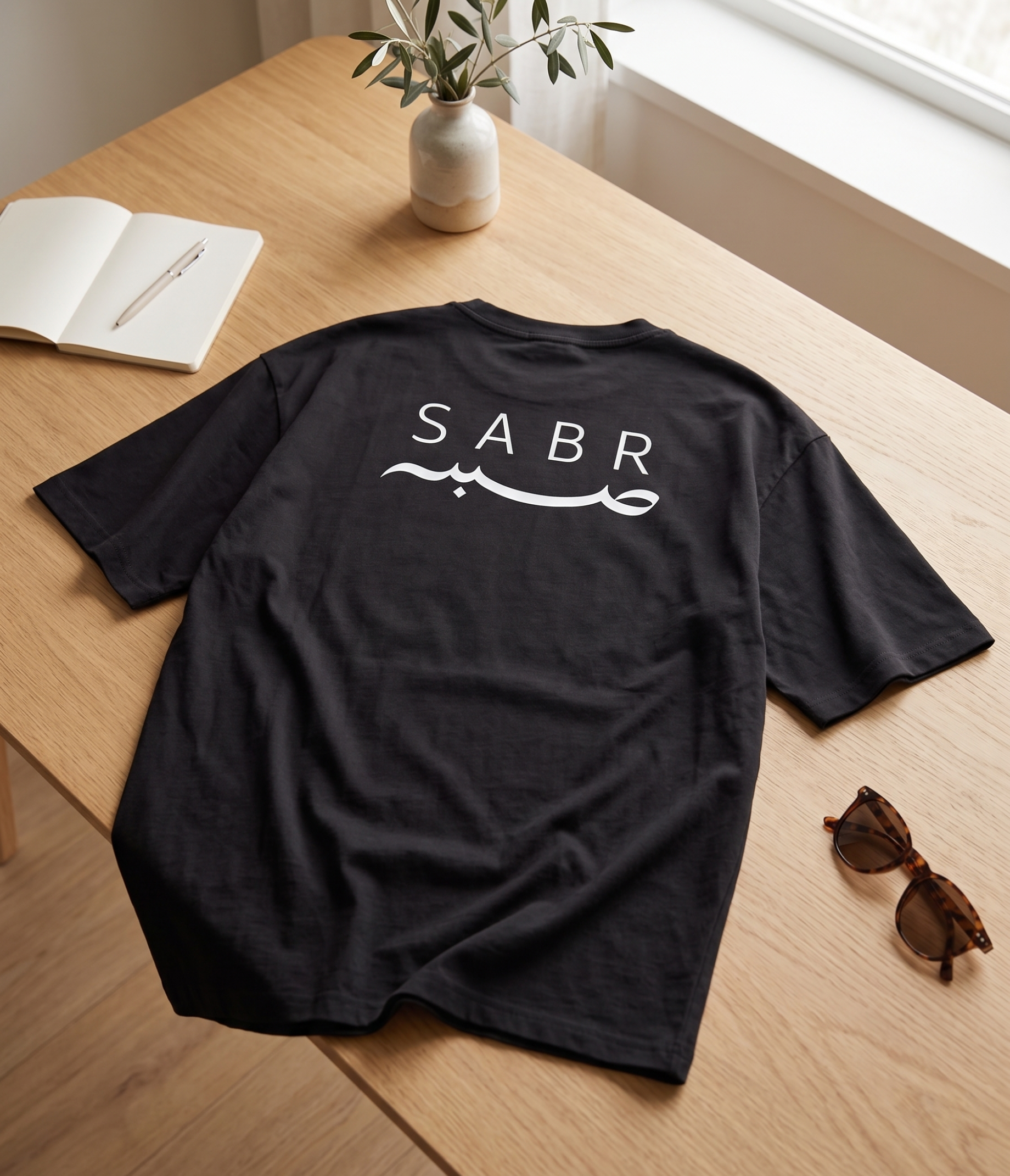 Sabr | Oversized T-Shirt - Black