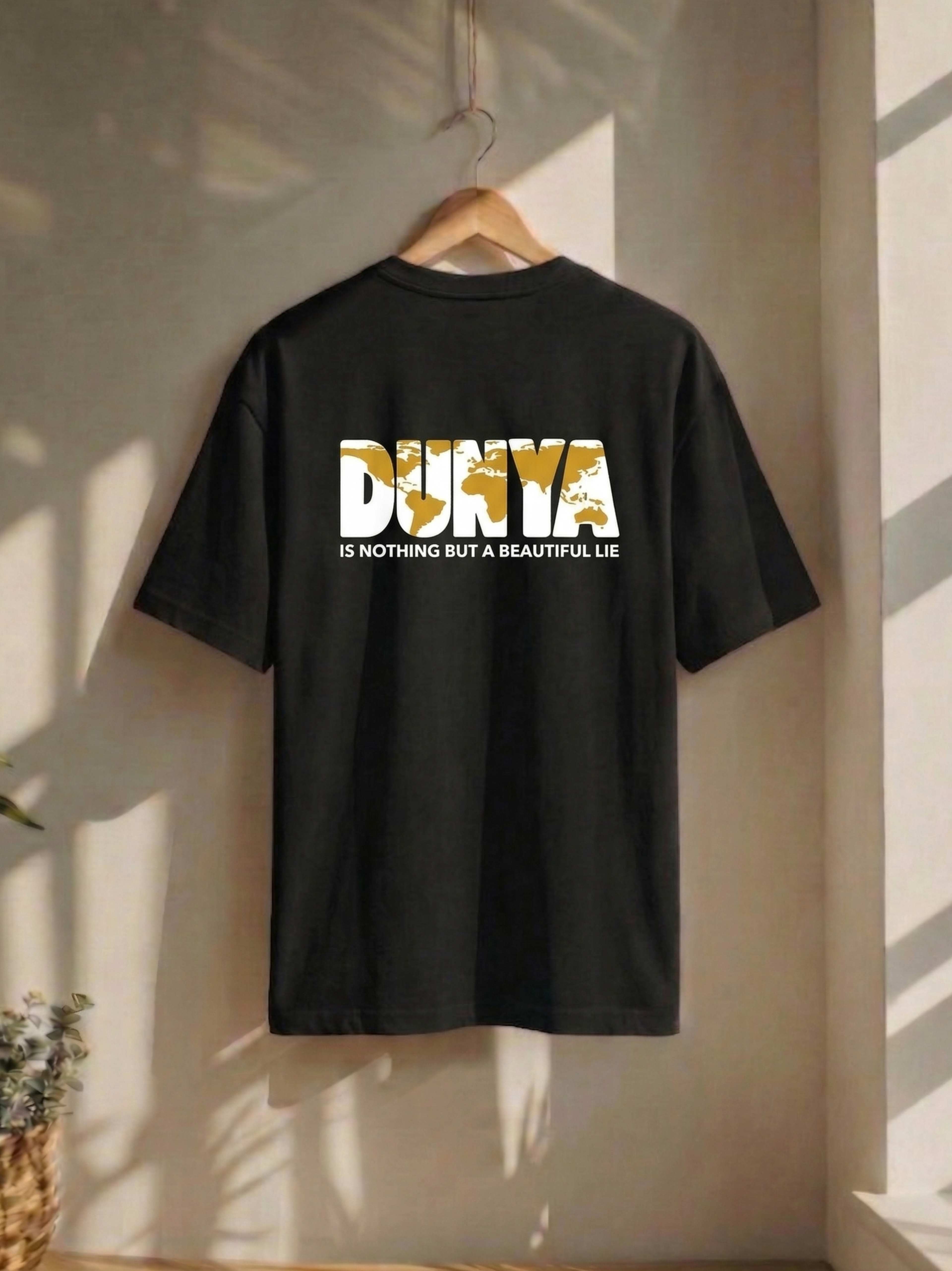 Dunya | Oversized T-Shirt - Black