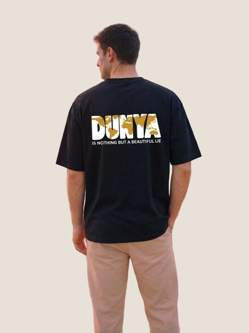 Dunya | Oversized T-Shirt - Black